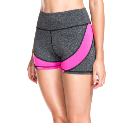 Quick Dry Striped Workout Shorts