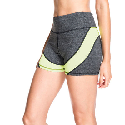 Quick Dry Striped Workout Shorts