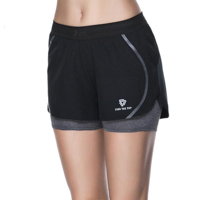 False Two Piece Sports Shorts