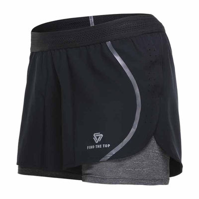 False Two Piece Sports Shorts