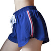 Side Zip Double Layer Sports Shorts