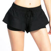 False Two Piece Quick Dry Yoga Shorts