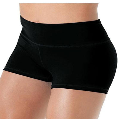 Lycra Mid Waisted Gym Shorts