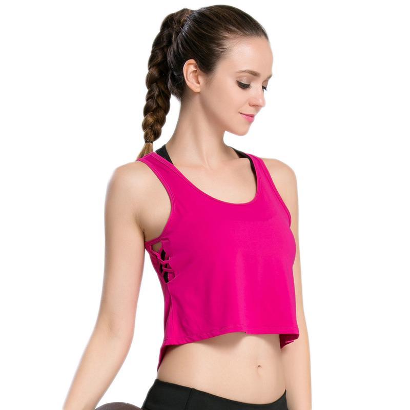 Breathable Running Crop Top