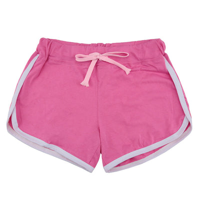 Side Split Elastic Waist Gym Shorts