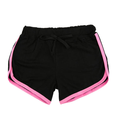 Side Split Elastic Waist Gym Shorts