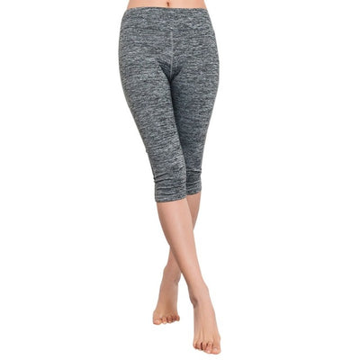 Elastic Slim Stretch Capris