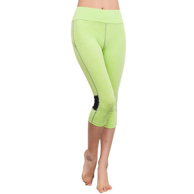 Elastic Slim Stretch Capris